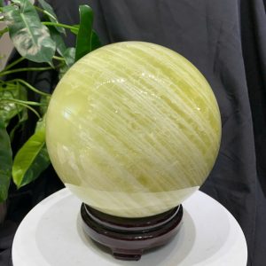 BI CẦU THẠCH ANH VÀNG, ĐK: 16.6cm – KL: 6.204kg