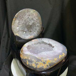 Bát Tụ Bảo Mã Não KT: 22x18cm - KL: 2.805kg