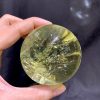 BI CẦU THẠCH ANH VÀNG CHẤT TRONG - CITRINE SPHERE, ĐK: 6.3cm – KL: 345g