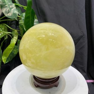BI CẦU THẠCH ANH VÀNG, ĐK: 13.9cm – KL: 3.67kg