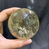 BI CẦU THẠCH ANH VÀNG CHẤT TRONG - CITRINE SPHERE, ĐK: 6.9cm – KL: 462g