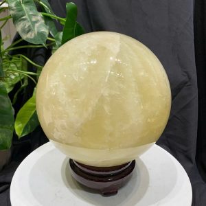 BI CẦU THẠCH ANH VÀNG, ĐK: 15.9cm – KL: 5.526kg