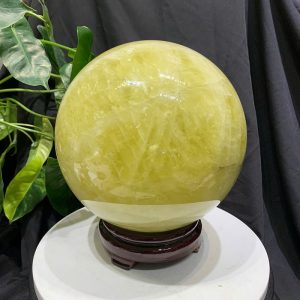 BI CẦU THẠCH ANH VÀNG, ĐK: 18.3cm – KL: 8.318kg