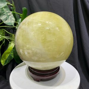 BI CẦU THẠCH ANH VÀNG, ĐK: 18.3cm – KL: 8.318kg