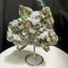 TINH THỂ ĐÁ VÀNG GĂM - PYRITE CHẤT LƯỢNG CAO KT: 12x10cm, KL: 1.412kg