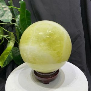 BI CẦU THẠCH ANH VÀNG, ĐK: 14.17cm – KL: 3.924kg