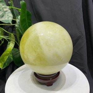 BI CẦU THẠCH ANH VÀNG, ĐK: 14.17cm – KL: 3.924kg