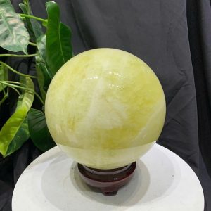 BI CẦU THẠCH ANH VÀNG, ĐK: 14.17cm – KL: 3.924kg
