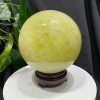 BI CẦU THẠCH ANH VÀNG, ĐK: 15.2cm – KL: 4.826kg
