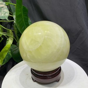 BI CẦU THẠCH ANH VÀNG, ĐK: 12.8cm – KL: 2.902kg