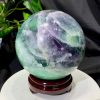 Bi Cầu Fluorite Xanh - Green Fluorite, ĐK: 15.4cm, KL: 5.944kg