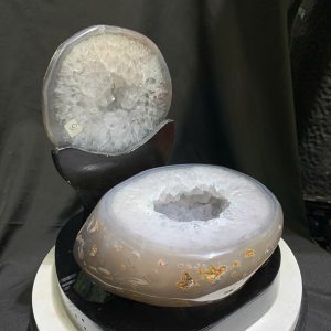 Bát Tụ Bảo Mã Não KT: 21x15cm - KL: 2.98kg