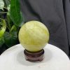 BI CẦU THẠCH ANH VÀNG, ĐK: 9.7cm – KL: 1.25kg