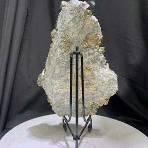 TINH THỂ ĐÁ VÀNG GĂM - PYRITE CHẤT LƯỢNG CAO KT: 20x13cm, KL: 1.41kg