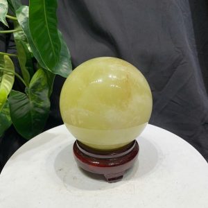 BI CẦU THẠCH ANH VÀNG, ĐK: 9.9cm – KL: 1.34kg