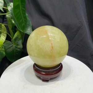 BI CẦU THẠCH ANH VÀNG, ĐK: 9.9cm – KL: 1.34kg