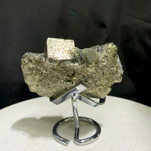 TINH THỂ ĐÁ VÀNG GĂM - PYRITE CHẤT LƯỢNG CAO KT: 9.9x6.8cm, KL: 534g