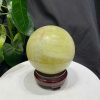 BI CẦU THẠCH ANH VÀNG, ĐK: 10.2cm – KL: 1.436kg