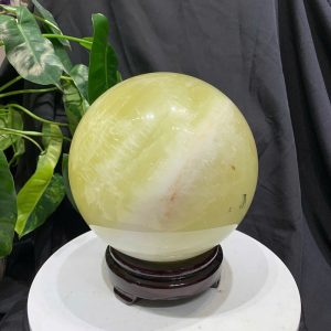BI CẦU THẠCH ANH VÀNG, ĐK: 15.9cm – KL: 5.45kg