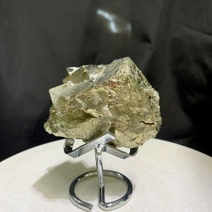TINH THỂ ĐÁ VÀNG GĂM - PYRITE CHẤT LƯỢNG CAO KT: 8.4x7.6cm, KL: 602g