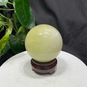 BI CẦU THẠCH ANH VÀNG, ĐK: 9.07cm – KL: 1.012kg