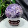 Bi cầu Thạch Anh Tím Vân - Dream Amethyst, ĐK: 12.5cm, KL: 2.652kg