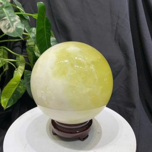 BI CẦU THẠCH ANH VÀNG, ĐK: 14cm – KL: 3.77kg