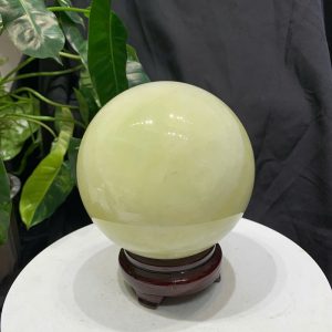 BI CẦU THẠCH ANH VÀNG, ĐK: 12.1cm – KL: 2.46kg