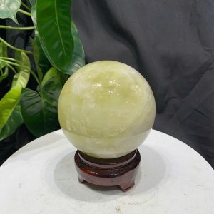 BI CẦU THẠCH ANH VÀNG, ĐK: 9.4cm – KL: 1.146kg