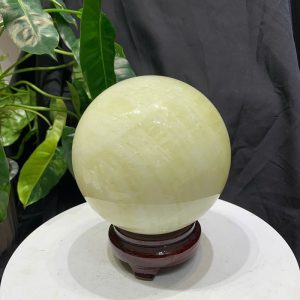 BI CẦU THẠCH ANH VÀNG, ĐK: 12.1cm – KL: 2.46kg