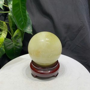 BI CẦU THẠCH ANH VÀNG, ĐK: 8.5cm – KL: 758g