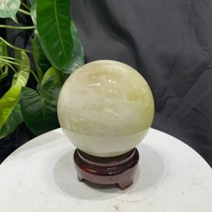BI CẦU THẠCH ANH VÀNG, ĐK: 9.4cm – KL: 1.146kg