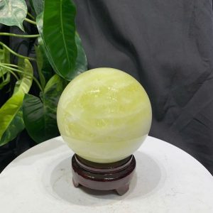 BI CẦU THẠCH ANH VÀNG, ĐK: 9.4cm – KL: 1.152kg
