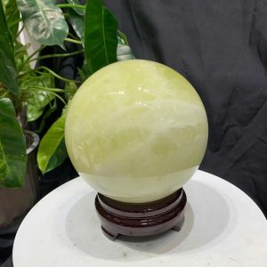 BI CẦU THẠCH ANH VÀNG, ĐK: 12.6cm – KL: 2.704kg