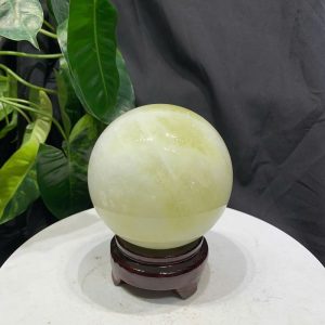 BI CẦU THẠCH ANH VÀNG, ĐK: 9.4cm – KL: 1.152kg