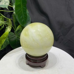 BI CẦU THẠCH ANH VÀNG, ĐK: 9.4cm – KL: 1.152kg