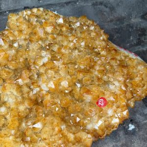 Vỉ Bông tinh thể Thạch Anh Vàng nặng 20.6kg