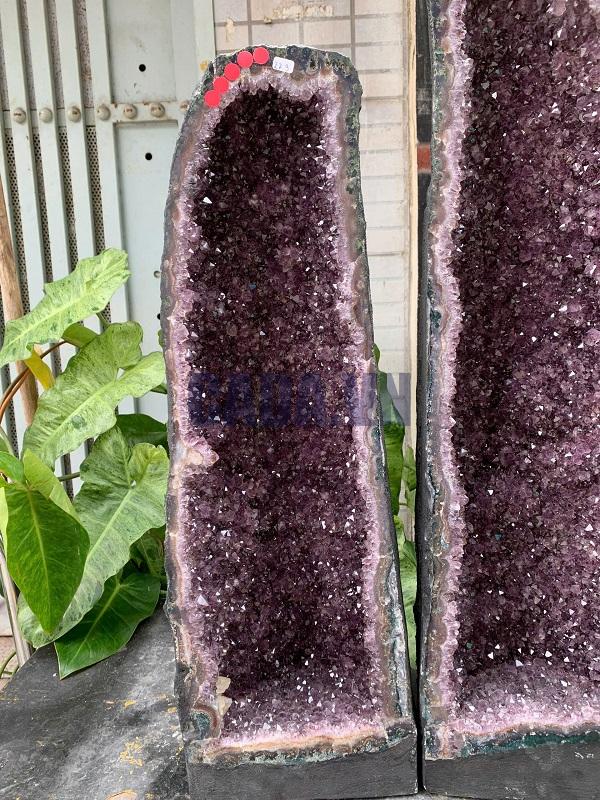 Hốc Thạch Anh Tím - Amethyst nặng 27,9kg và 29.45kg